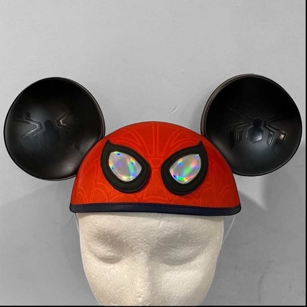 Disney Parks Marvel Spider-Man Mickey Mouse Ear Hat Cap One Size